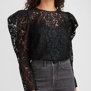 NEW Lacey Black Blouse